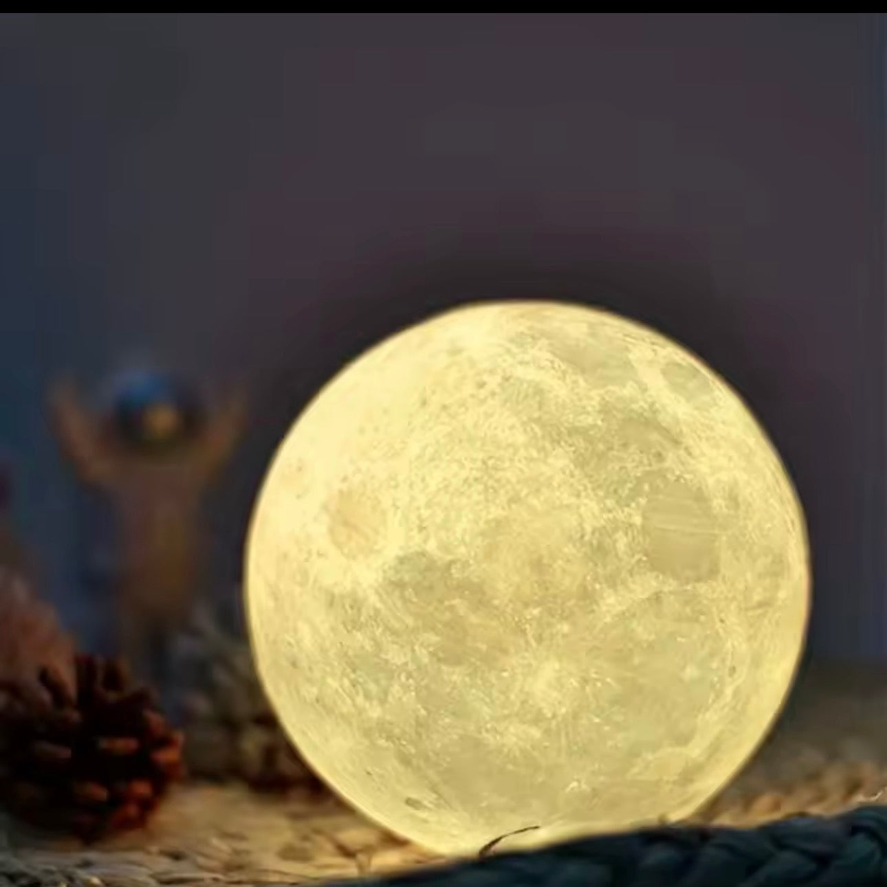 LunaLamp Moon Night Light