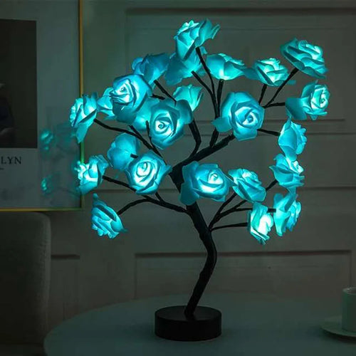 Enchanting Rose Tree Light