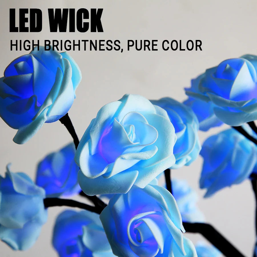 Enchanting Rose Tree Light